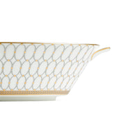 Renaissance Grey Oval Serving Bowl